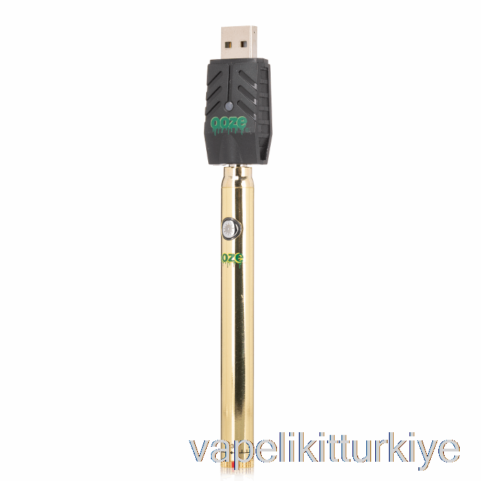 Vape Elektronik Sigara Sızmak 320 Mah Büküm Ince Kalem Pil Altın